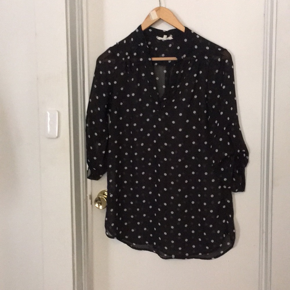 Woman's polka dot blouse
